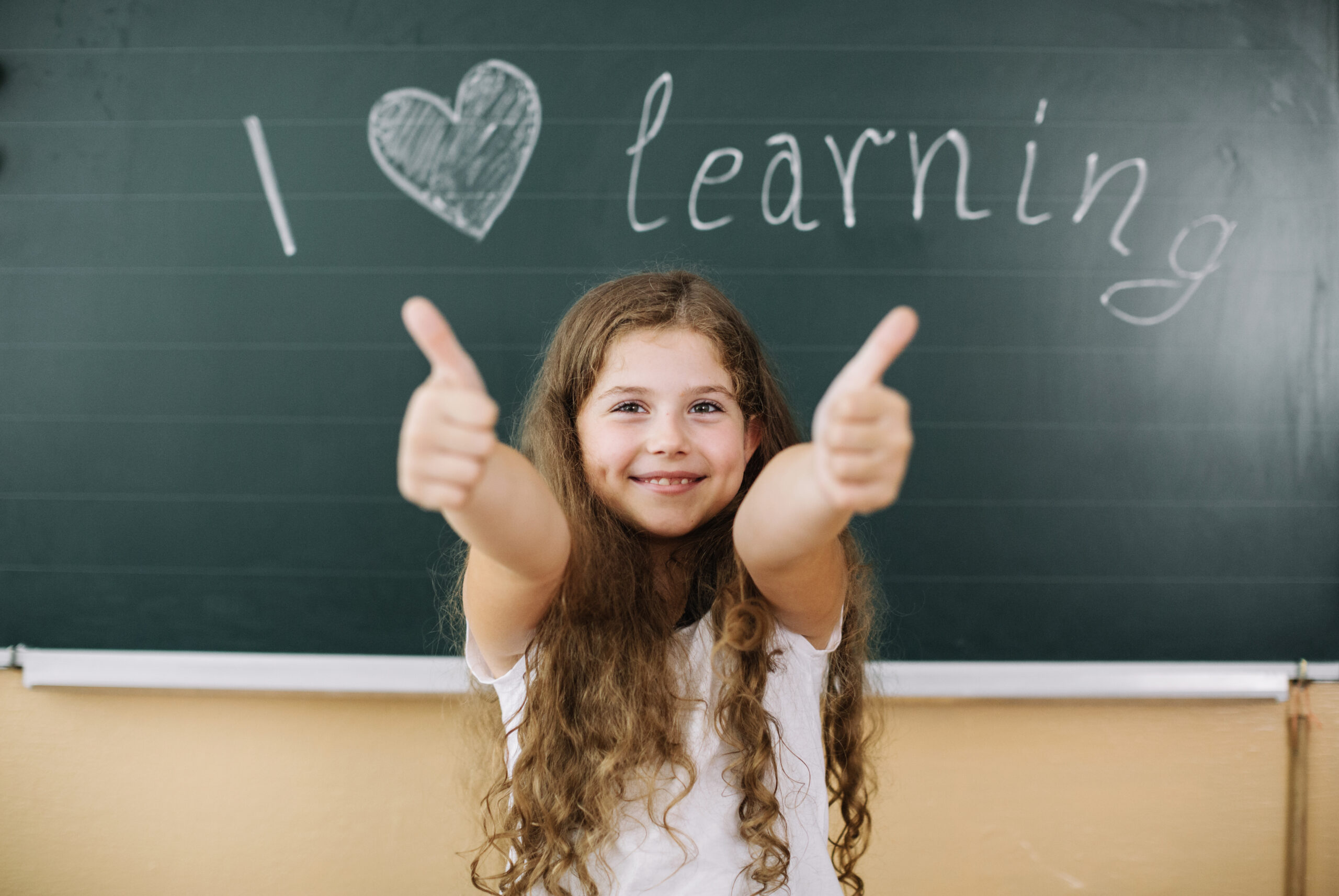 happy-girl-gesturing-class